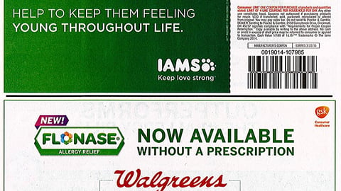 Flonase Walgreens 'Now Available' FSI